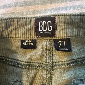 BDG Urban Outfitters Green High-Rise Jeans